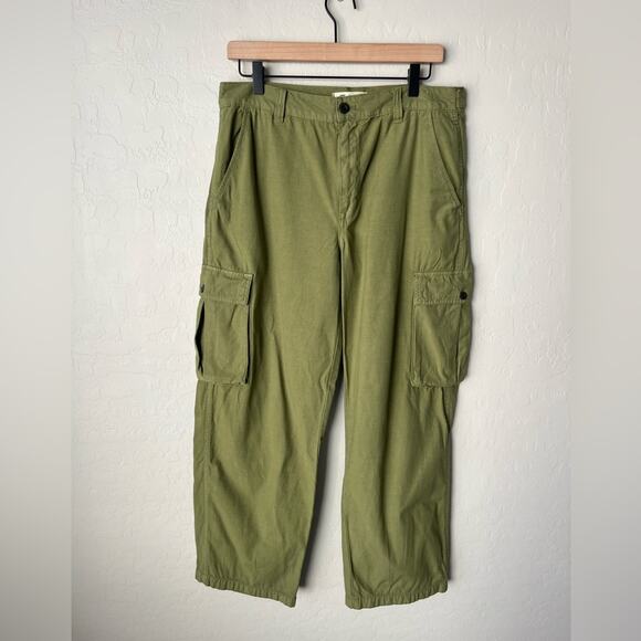 Madewell Low-Slung baggy cargo pants Green 29 - Picture 7 of 15